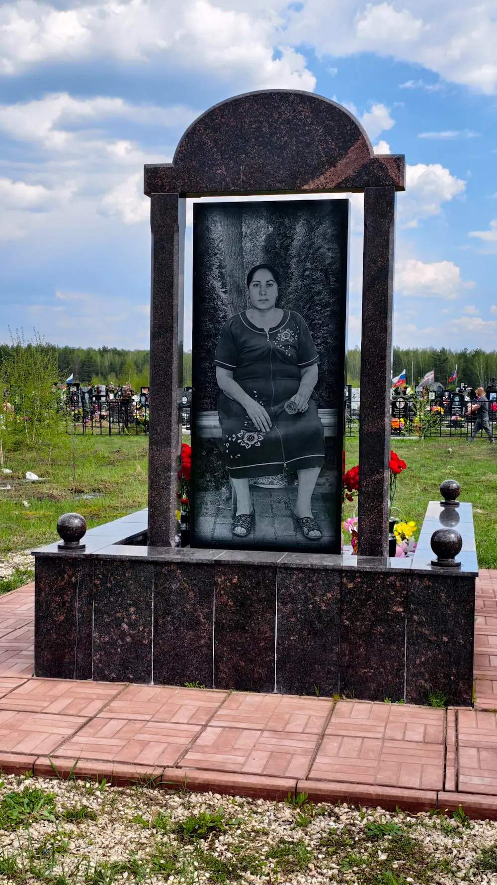 Детали оформления мемориального комплекса